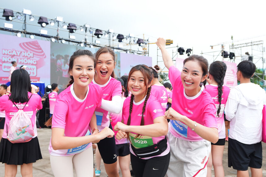 KOL thể hiện tinh thần sẵn sàng sải bước trên đường chạy Hồng doanhnhantieubieucomvn Chuyên Trang tập chí doanh nhân