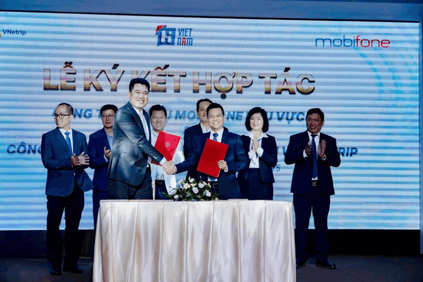 MOBIFONE VÀ VNETRIP 6 doanhnhantieubieucomvn Chuyên Trang tập chí doanh nhân
